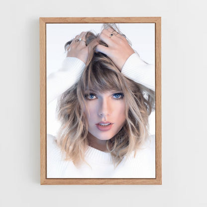 Poster Taylor Swift Weiß