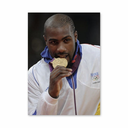 Poster Teddy Riner Medaille