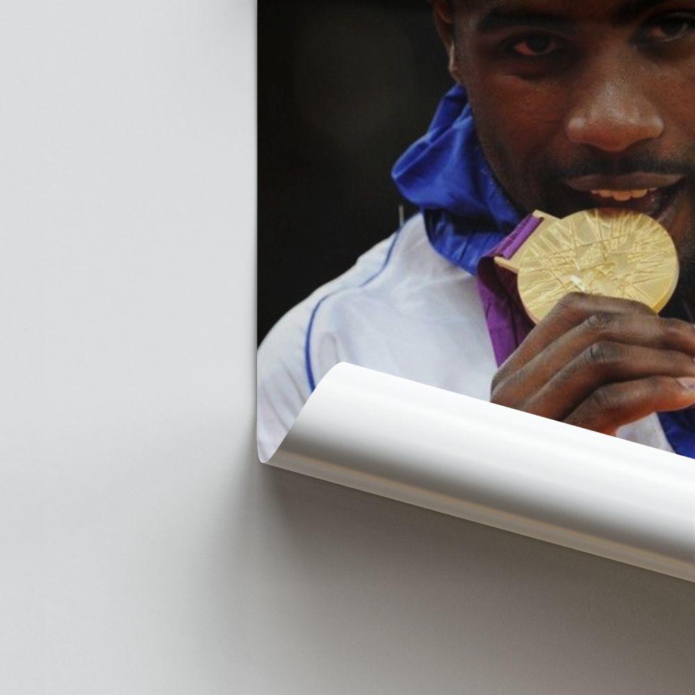 Poster Teddy Riner Medaille