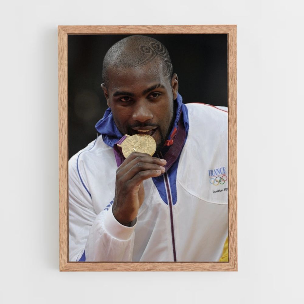 Poster Teddy Riner Medaille