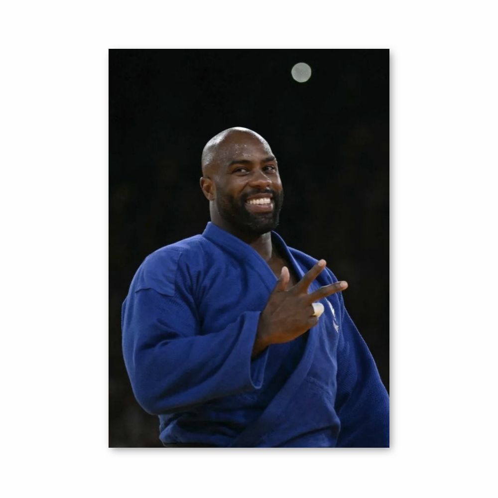 Poster Teddy Riner Frankreich