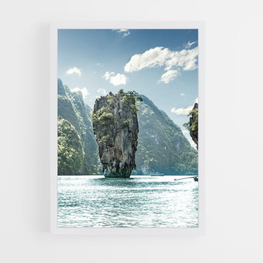 Thailand-Insel-Plakat