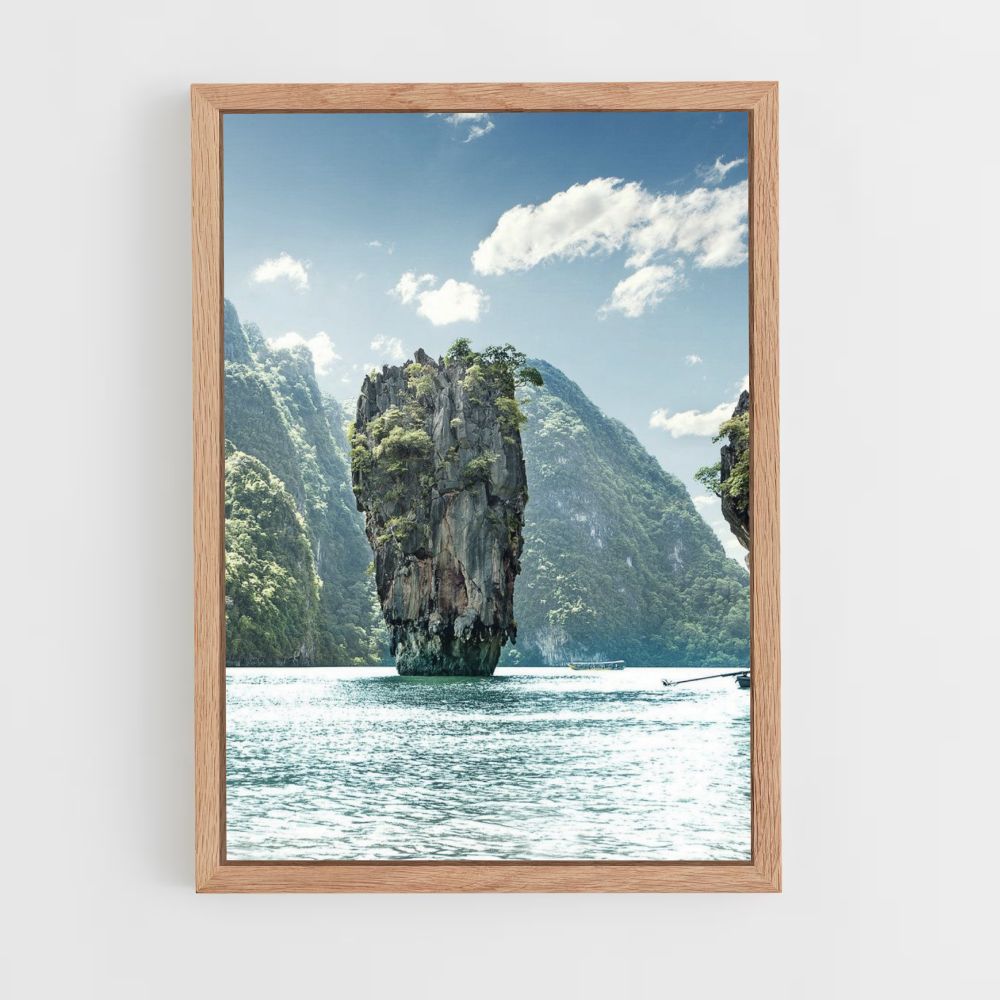 Thailand-Insel-Plakat