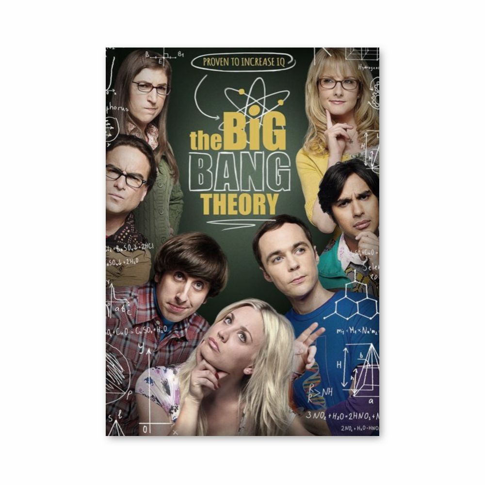 Poster zum Film „The Big Bang Theory“.