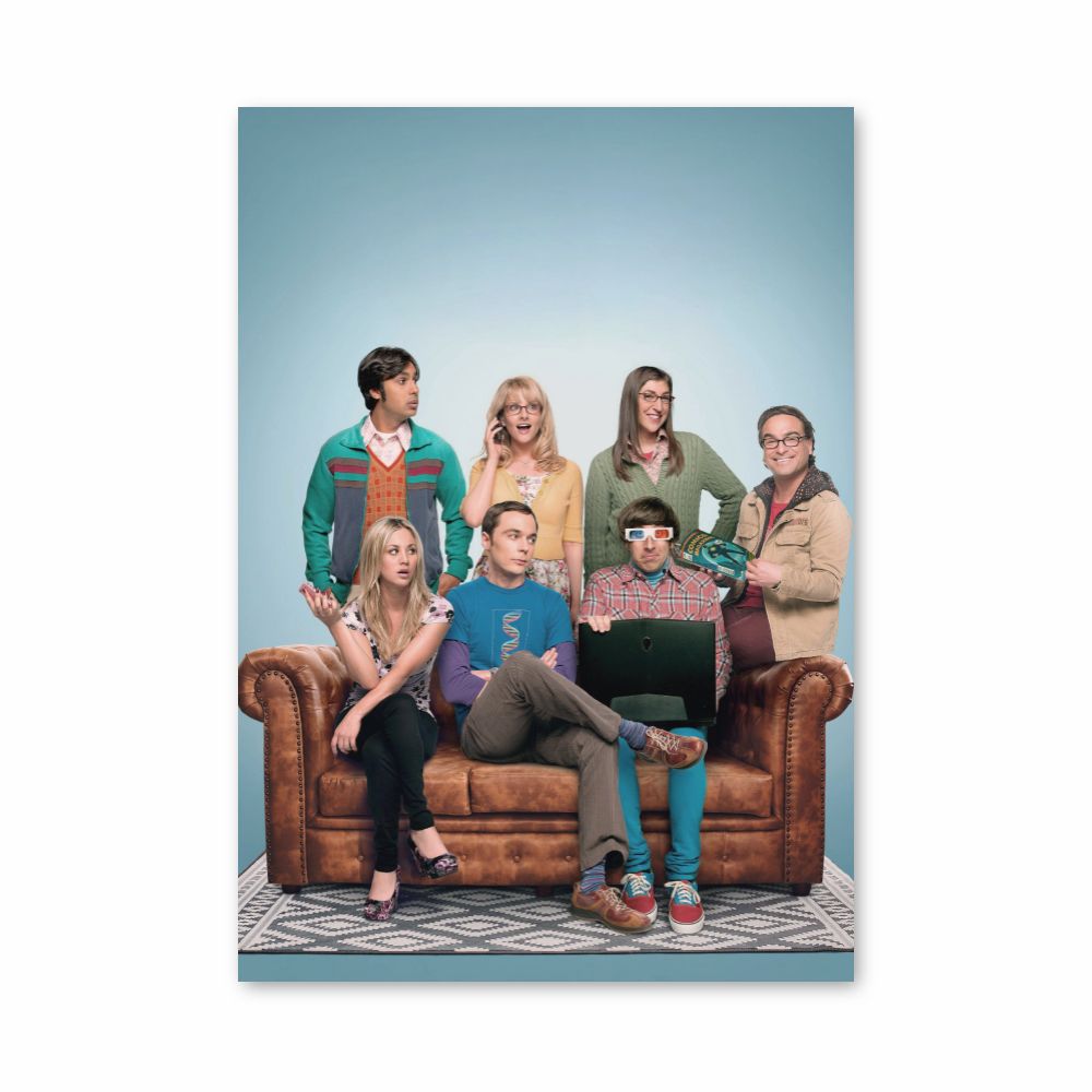 Poster The Big Bang Theory Sofa