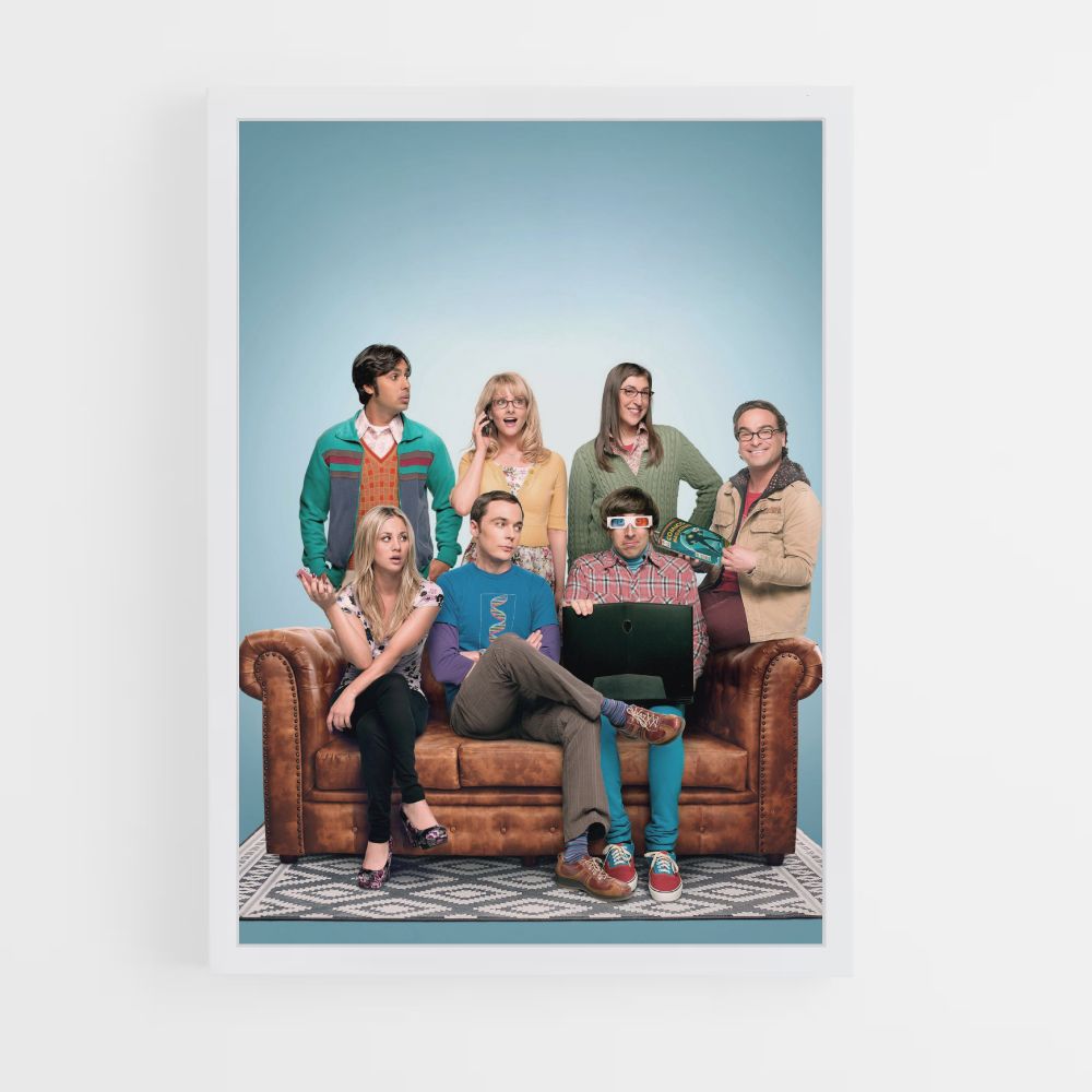 Poster The Big Bang Theory Sofa