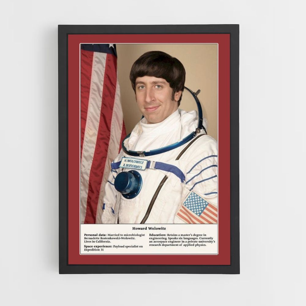 Plakat Howard Wolowitz