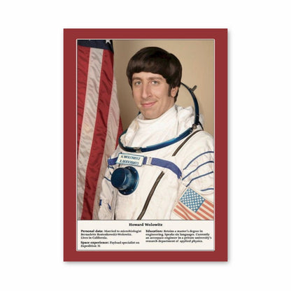 Plakat Howard Wolowitz