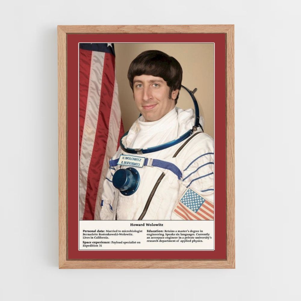 Plakat Howard Wolowitz