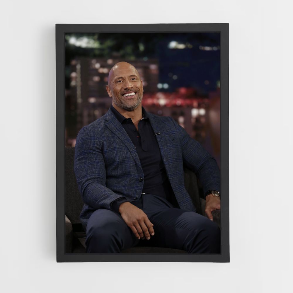 Poster Dwayne Johnson Kostüm