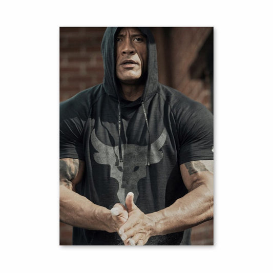 Poster Dwayne Training