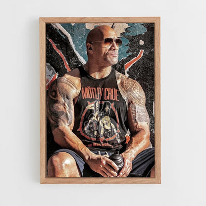 Poster Dwayne Johnson Bizeps