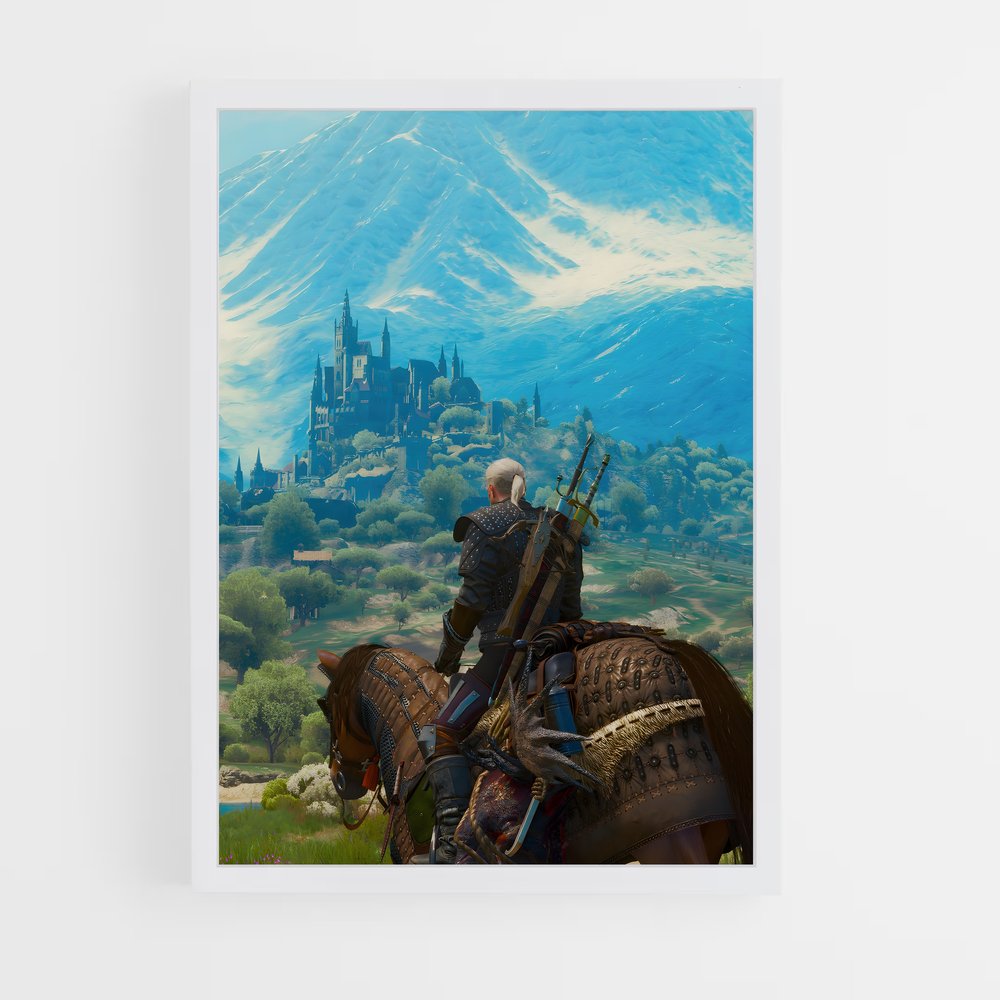 the-witcher-10 cadre Blanc