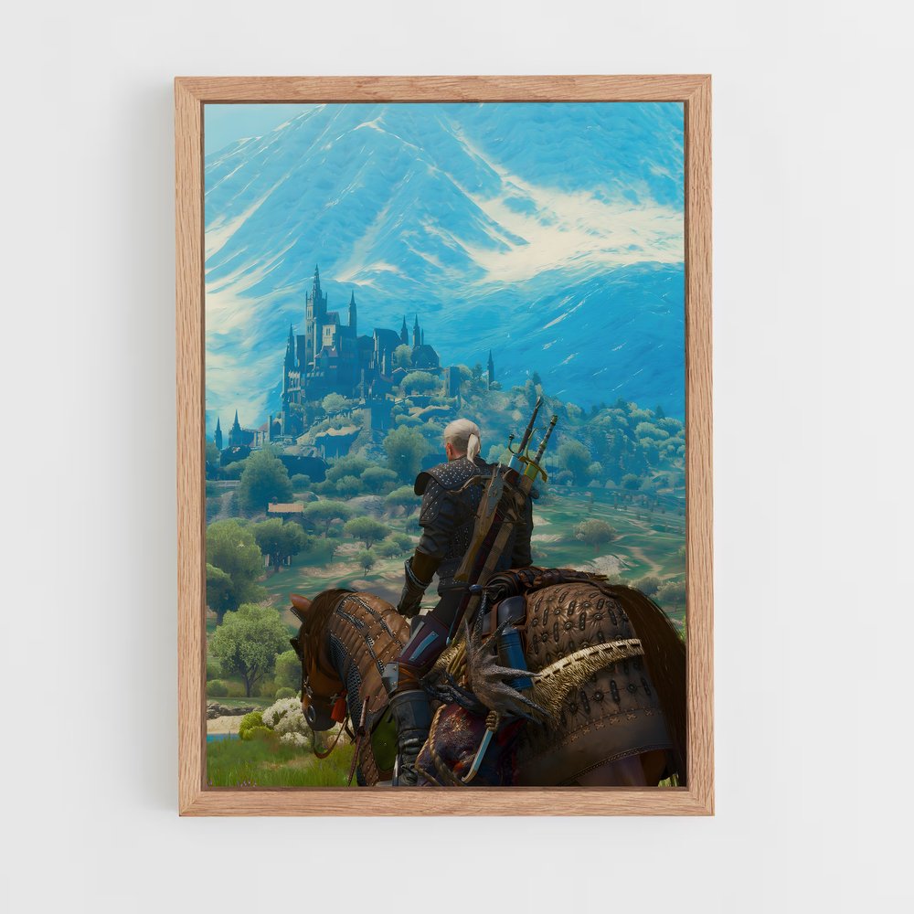 the-witcher-10 cadre Bois clair