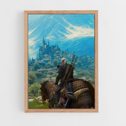 the-witcher-10 cadre Bois clair