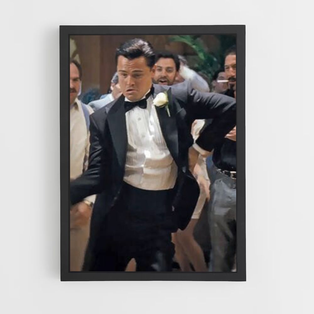 Poster Jordan Belfort Dance