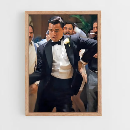 the-wolf-of-wall-street-2 cadre Bois clair