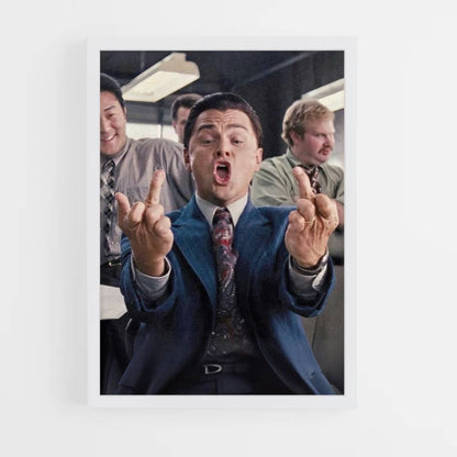 Poster Finger Jordan Belfort