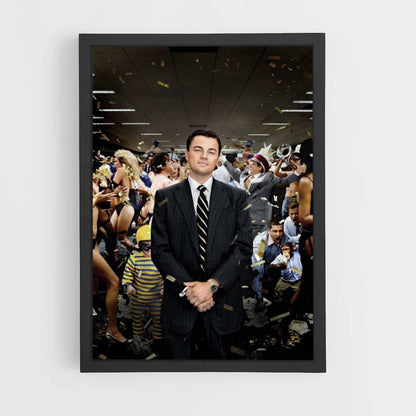 Poster Jordan Belfort Büros