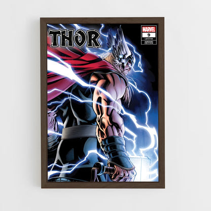 thor-4 cadre Bois foncé