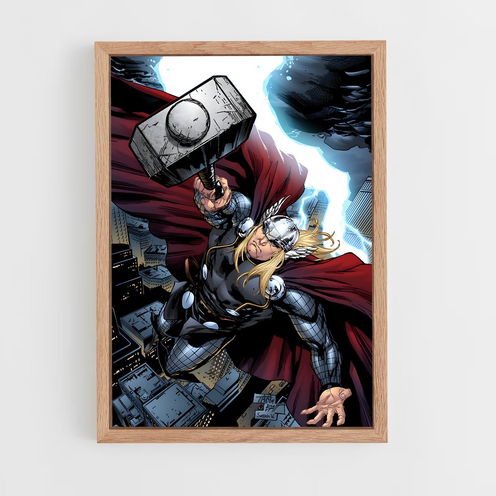 thor-6 cadre Bois clair