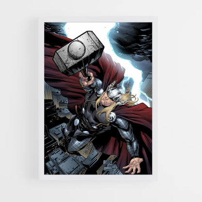 Thors Hammer Poster