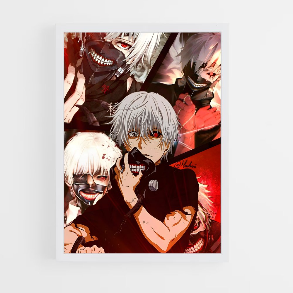 tokyo-ghoul-2 cadre Blanc