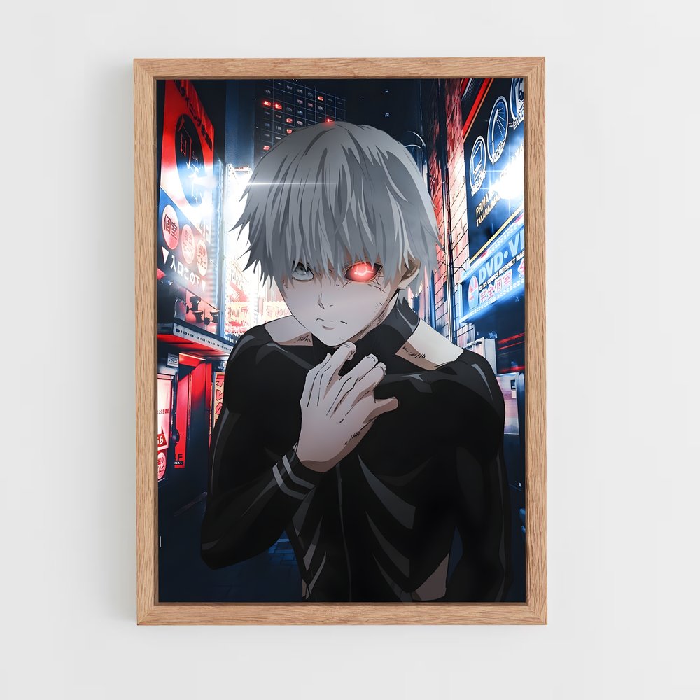 tokyo-ghoul-3 cadre Bois clair