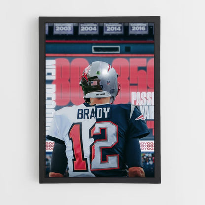 Poster Tom Brady 12