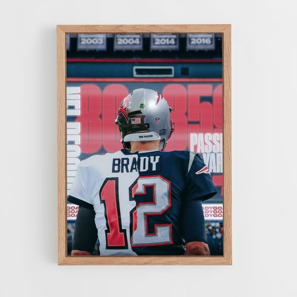 Poster Tom Brady 12