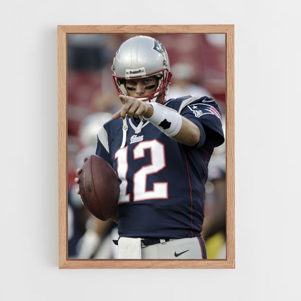 Poster Tom Brady Entscheidung