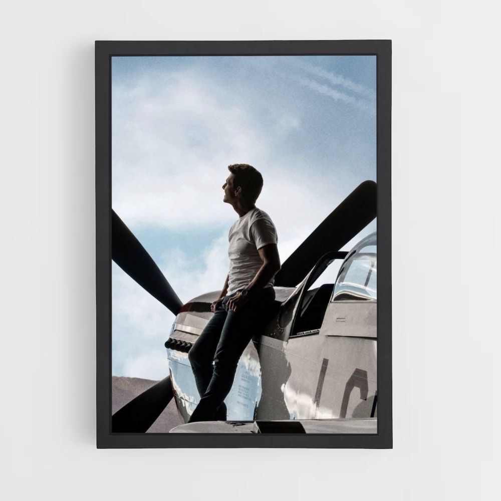 Top-Gun-Flugzeug-Poster