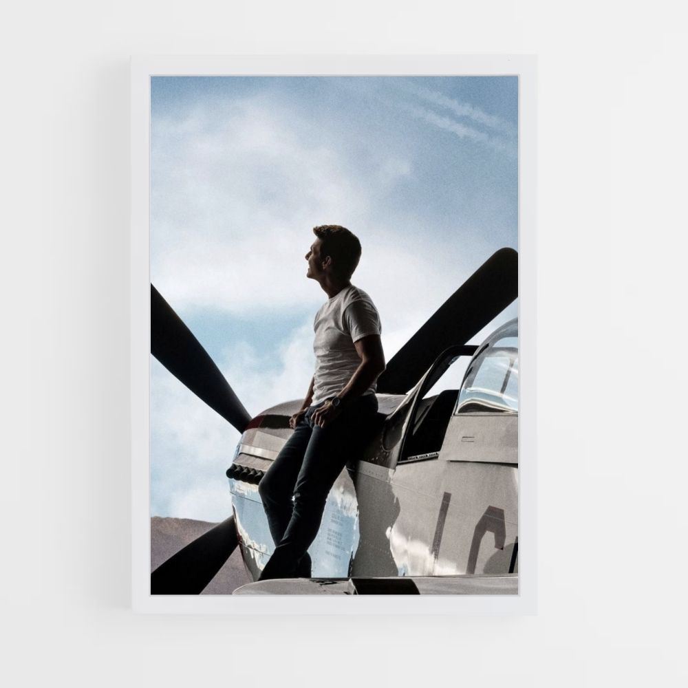 Top-Gun-Flugzeug-Poster