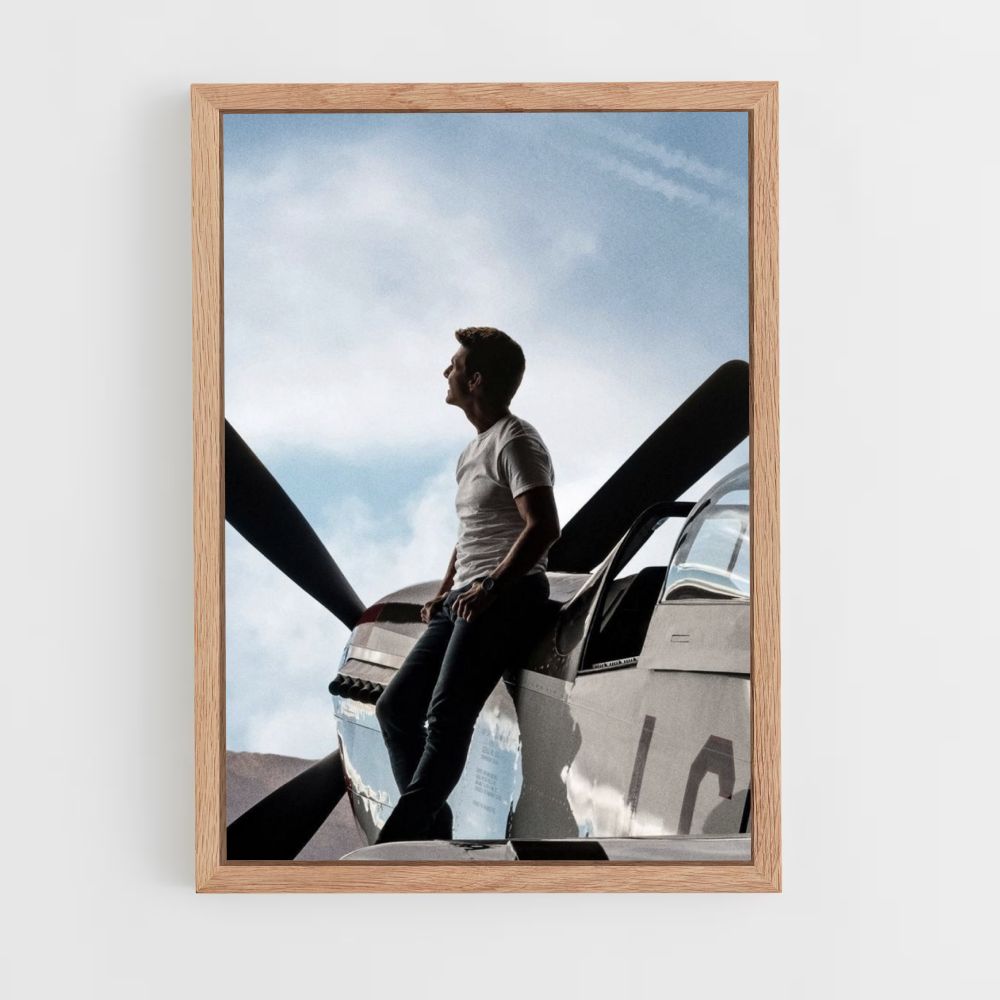 Top-Gun-Flugzeug-Poster