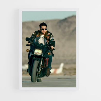 Top Gun Motorrad Poster