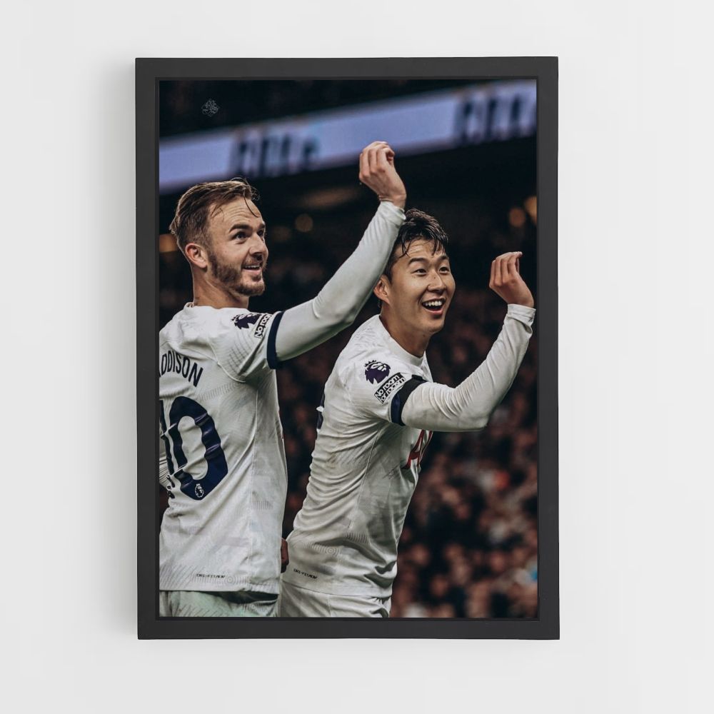 Tottenham Hotspur-Feierplakat