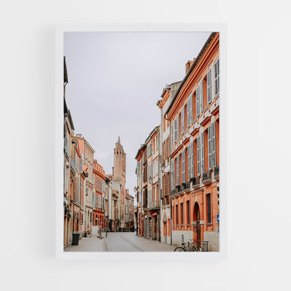toulouse-4 cadre Blanc