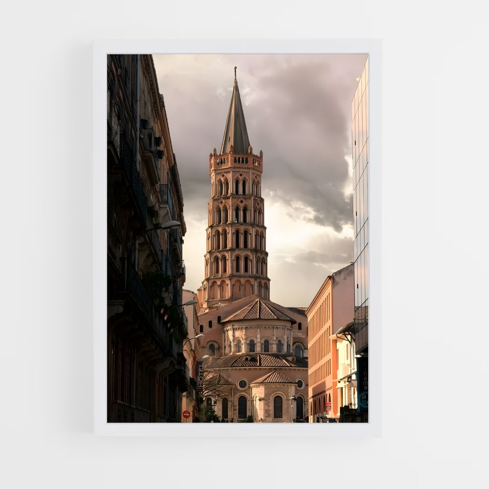 toulouse-5 cadre Blanc