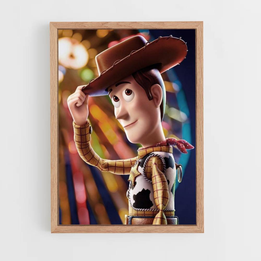 Woody Hat Poster