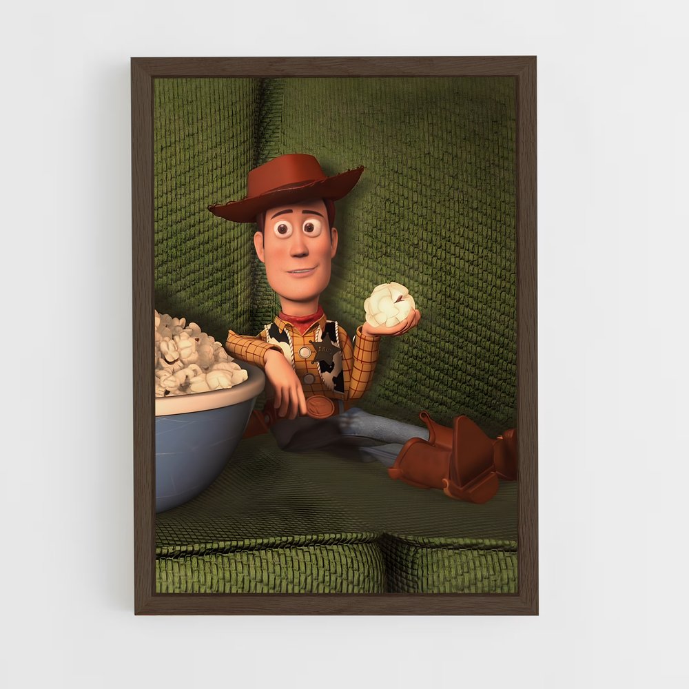toy-story-5 cadre Bois foncé