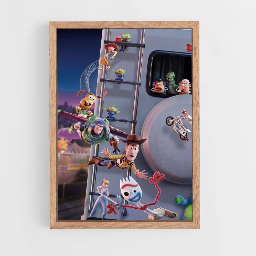 Toy Story Truck Poster