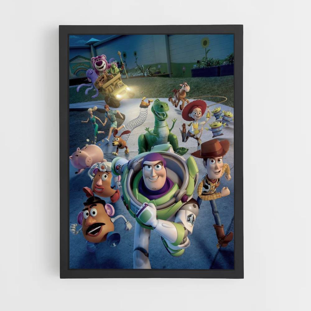 Poster Toy Story Race