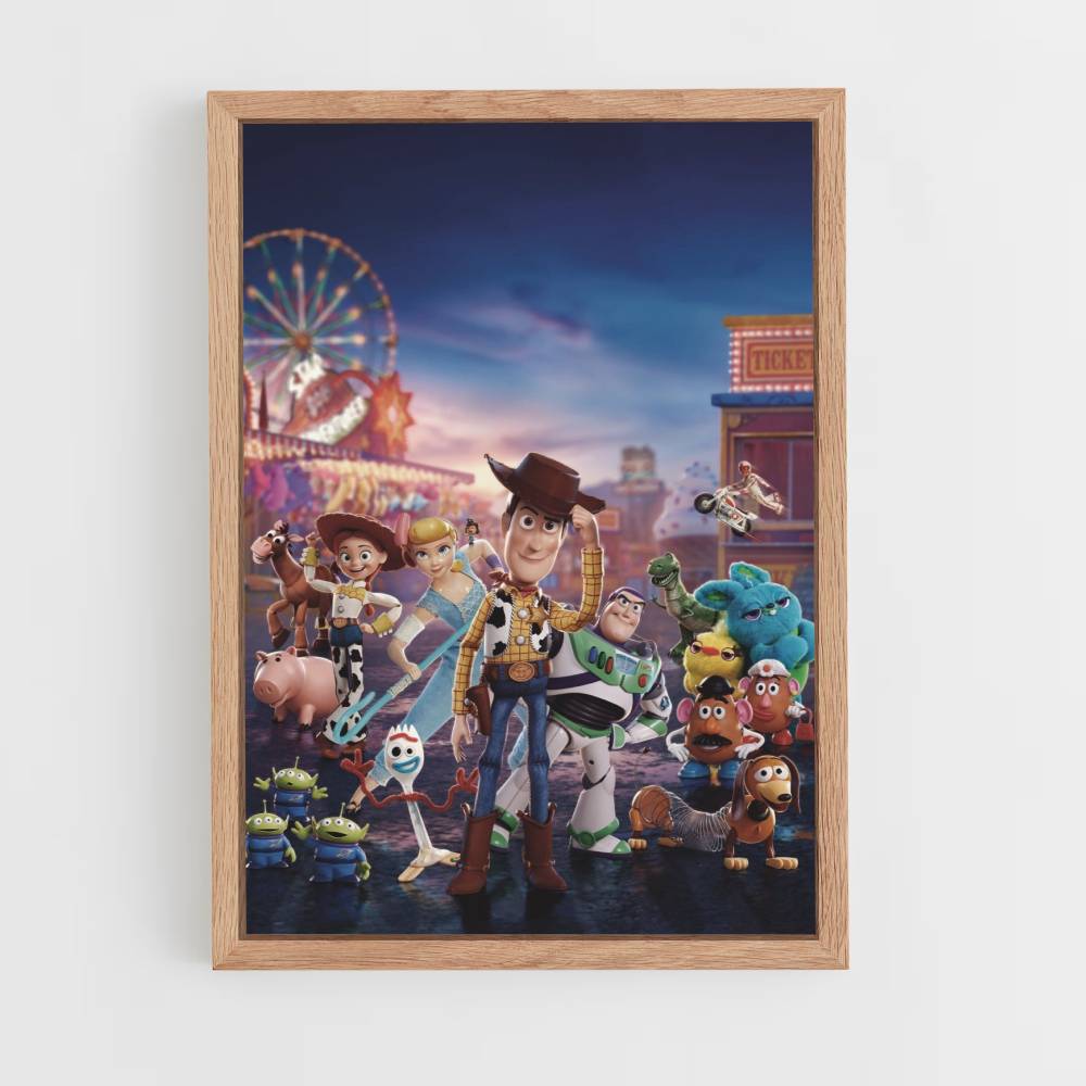 Toy Story-Vergnügungspark-Poster