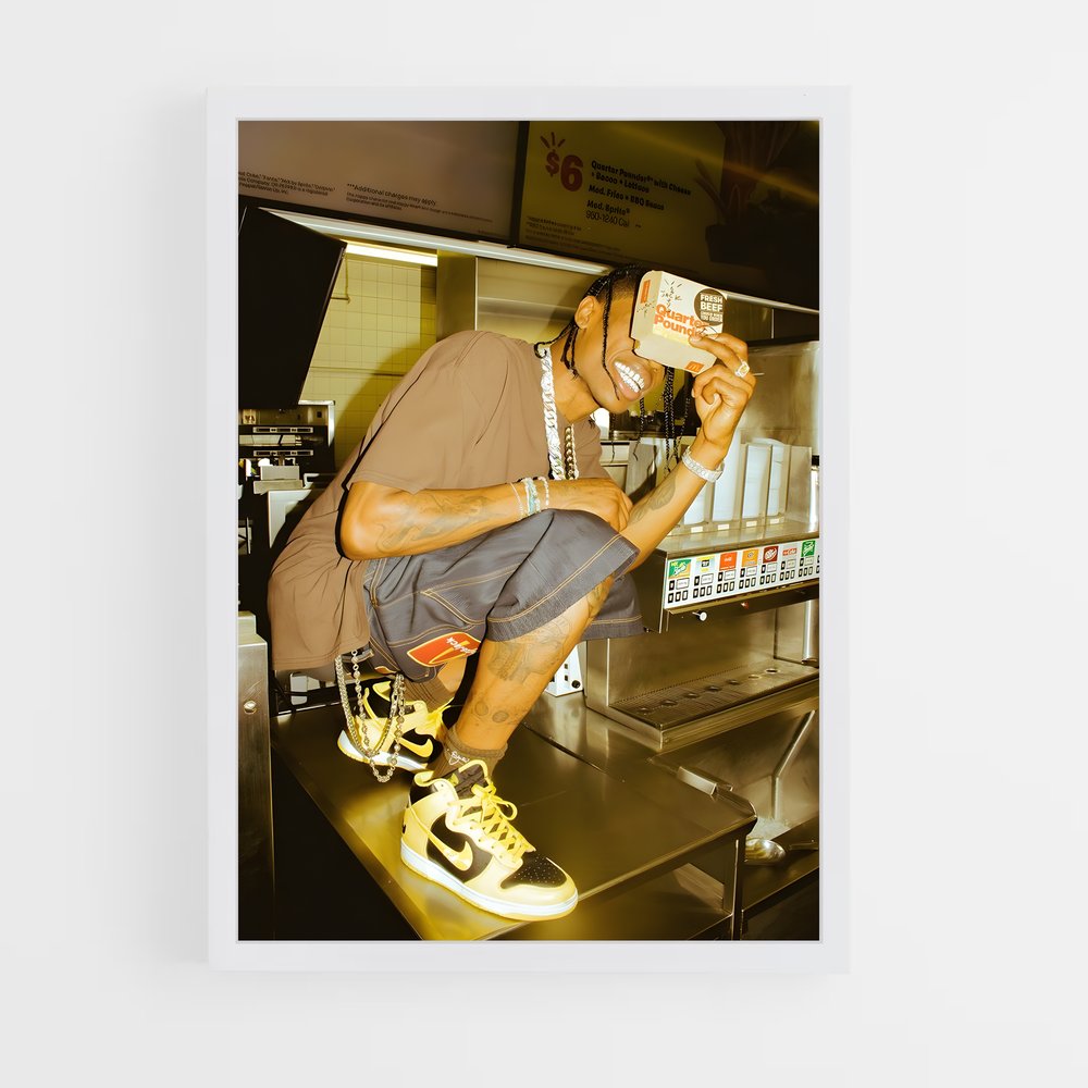 travis-scott-10 cadre Blanc