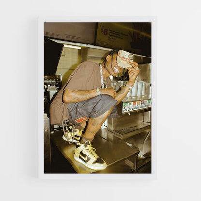 Poster Mcdo Travis Scott