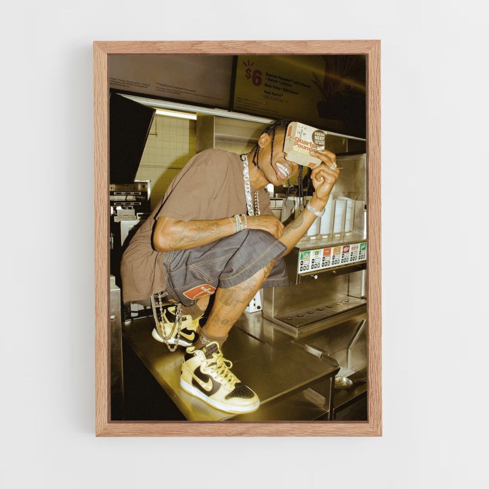 Poster Mcdo Travis Scott