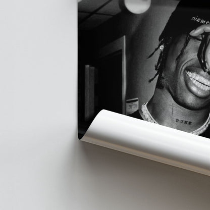 Poster Travis Scott Gray