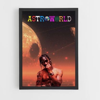 Poster Travis Scott Ästhetik