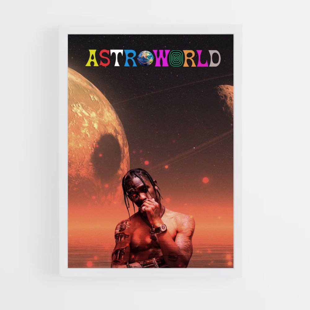 Poster Travis Scott Ästhetik