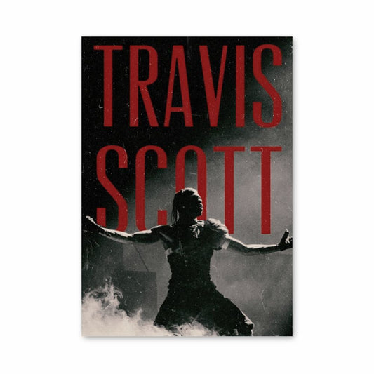 Poster Travis Scott Red